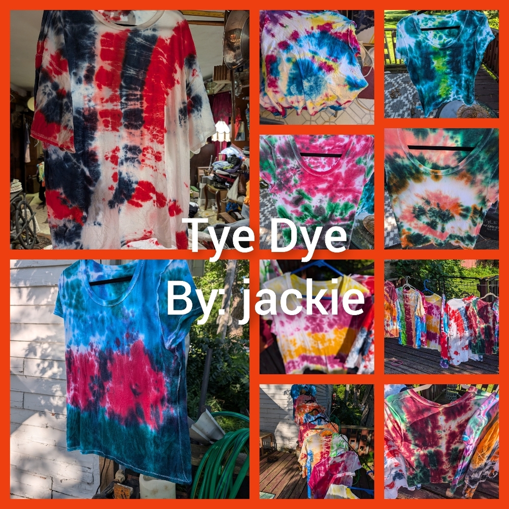 Multicolor Tie-Dye Shirt